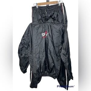 Defy Sports 2 Pc Pants/Pullover Water Resistant Hoodie Sz Large
